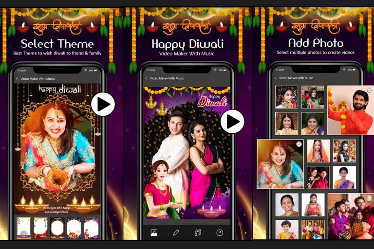 5 Best Diwali Video Maker With Music And Songs