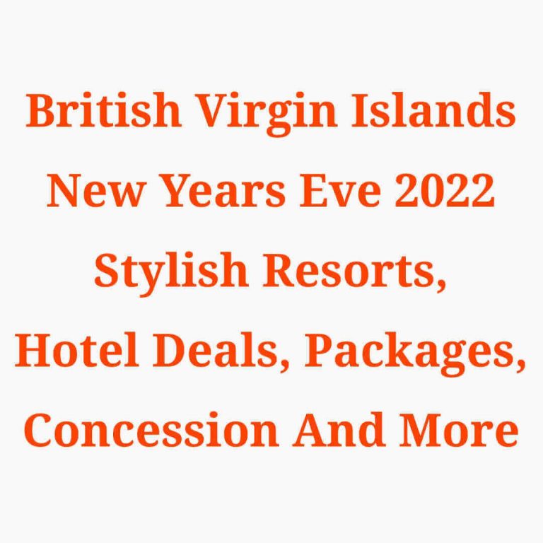British Virgin Islands New Years Eve 2022