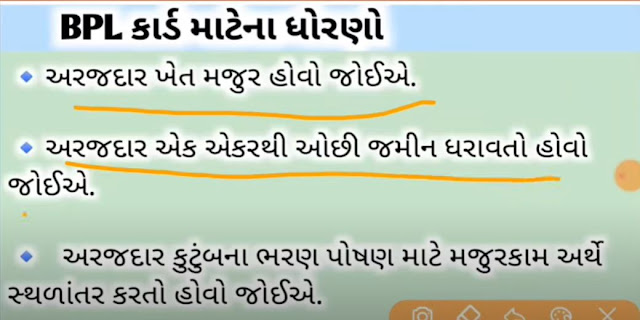 How to change ration card APL to BPL in Gujarat 20