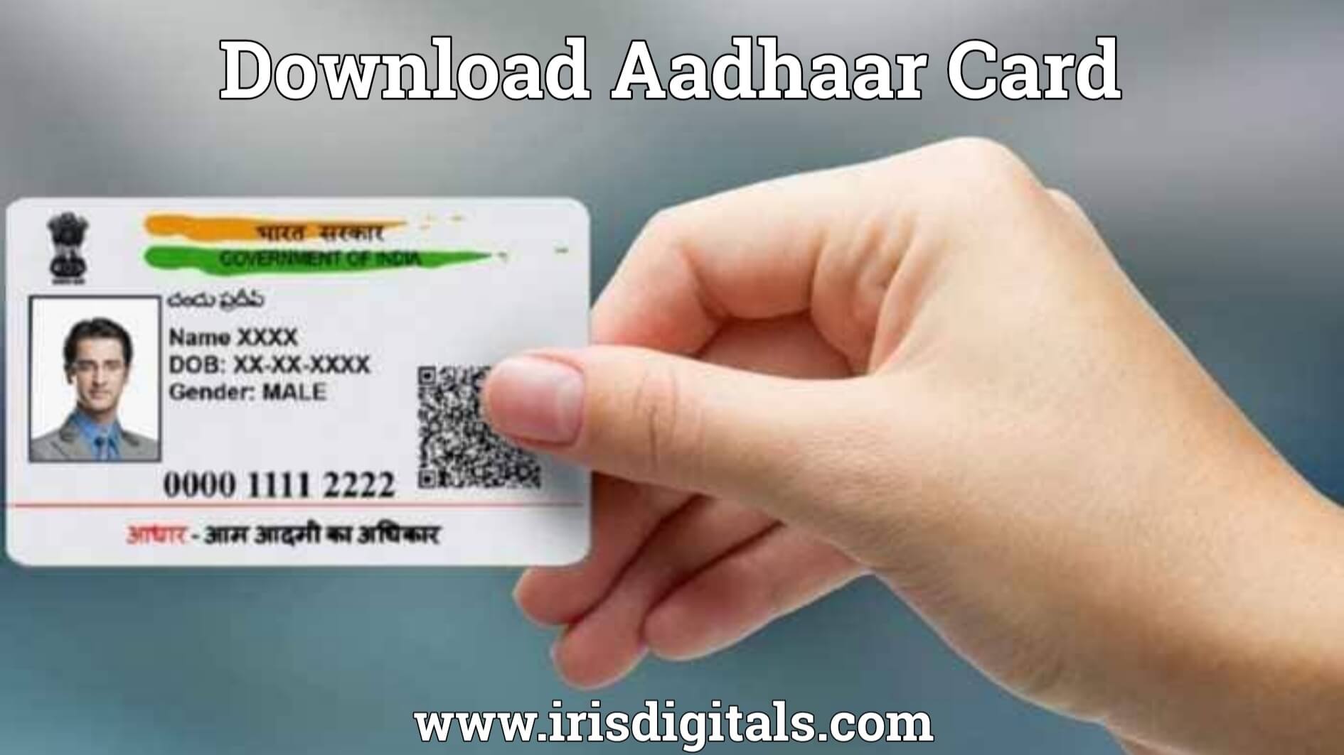 Download Aadhaar Card From Official Website On Your Phone