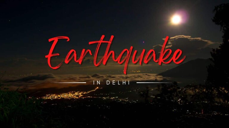 Earthquake in Delhi