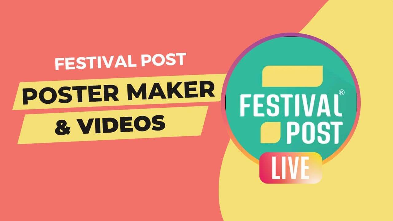 Festival Poster Maker & Video Maker